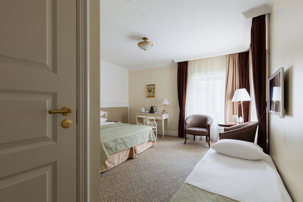 Чеховъ — Двухместный номер с 1 кроватью улучшенный