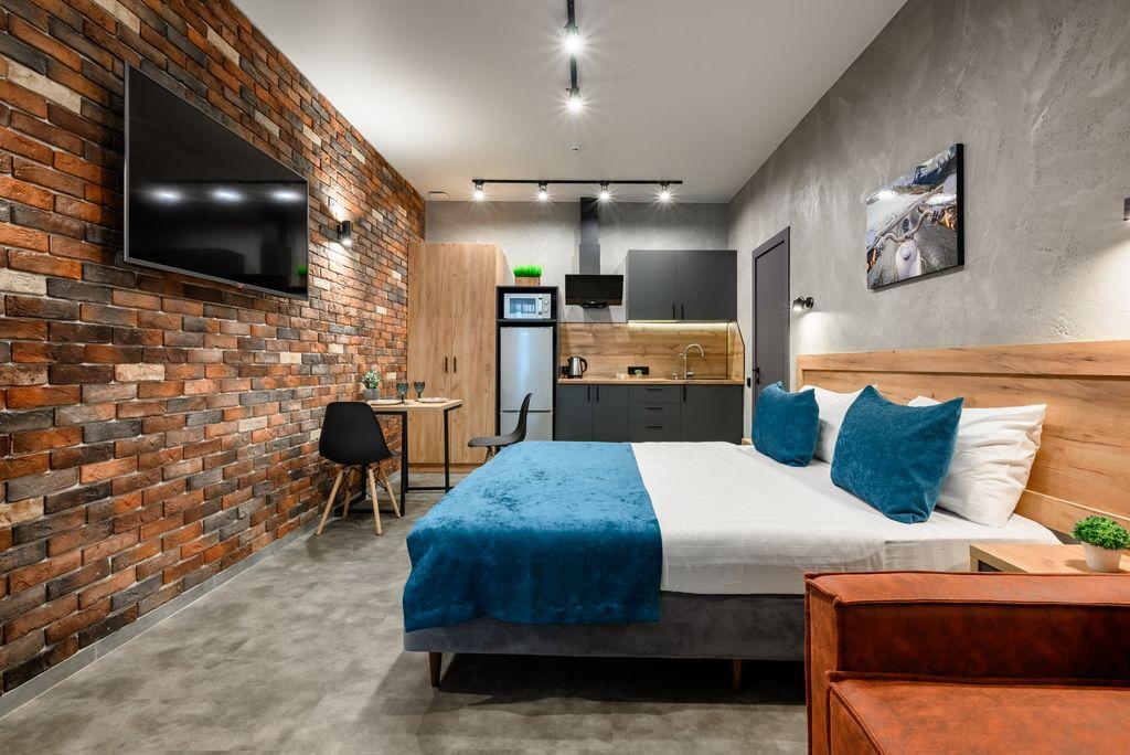 HiLoft Hotel — Апартаменты Престиж Плюс с 1 двуспальной или 2 односпальными кроватями