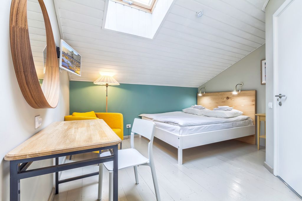 Друзья у Гостиного Двора — Двухместный номер с 1 кроватью на мансарде