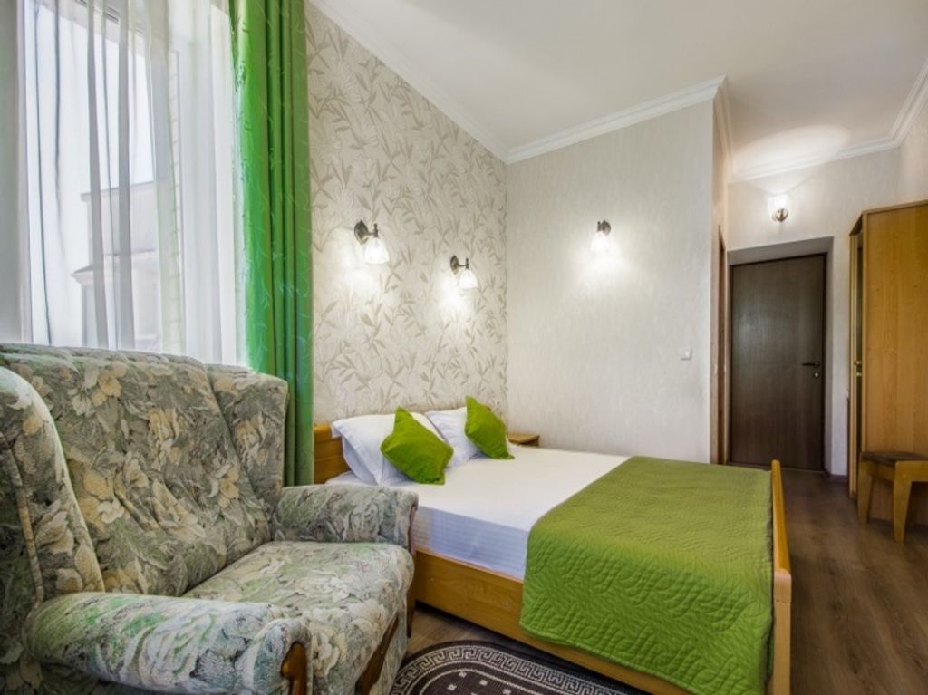 Глициния — Двухместный номер с 1 кроватью стандарт с видом на море