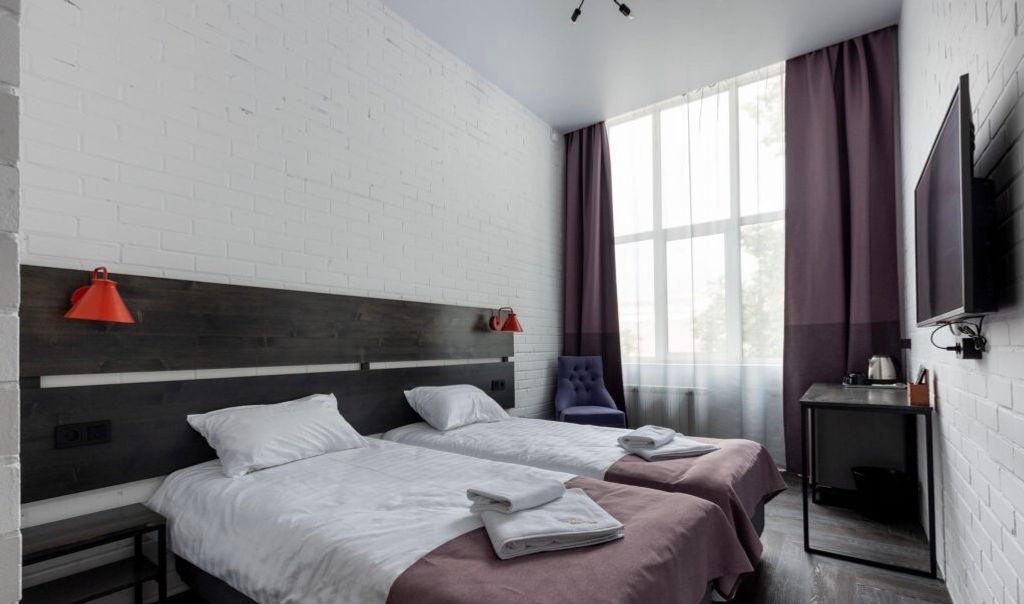 Нижний — Двухместный номер с 1 кроватью комфорт