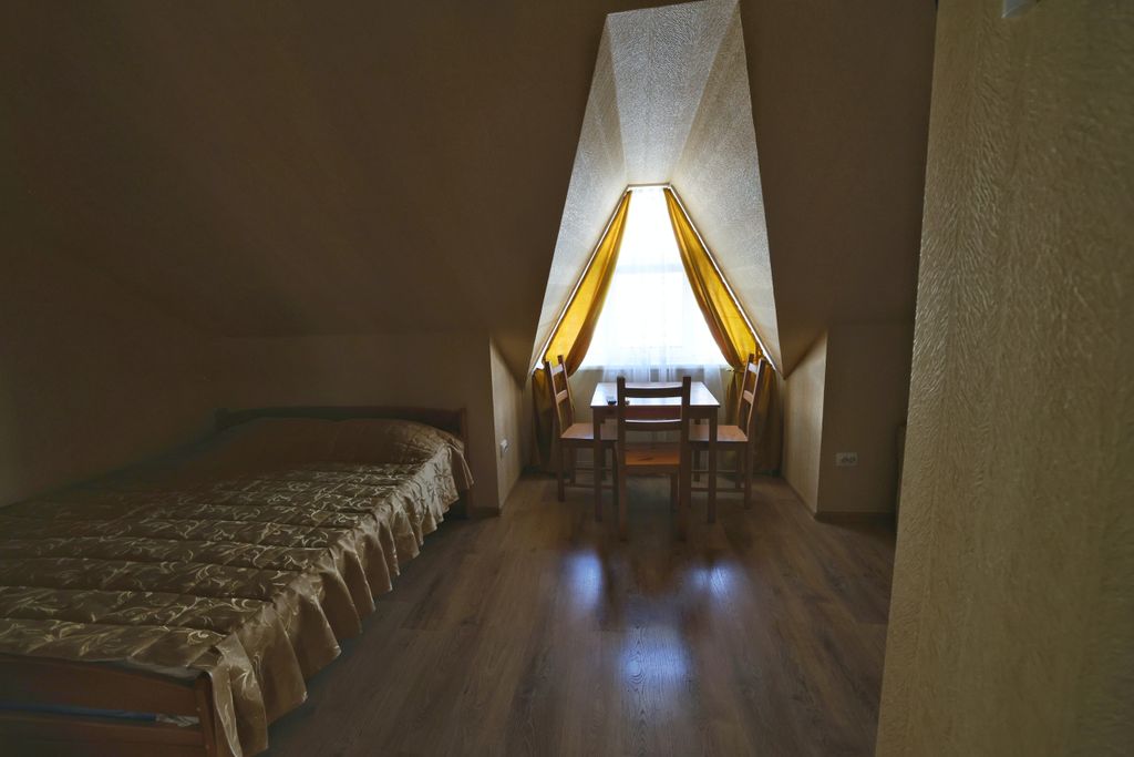 На Хвойной — Двухместный номер с 2 отдельными кроватями стандарт с видом на горы