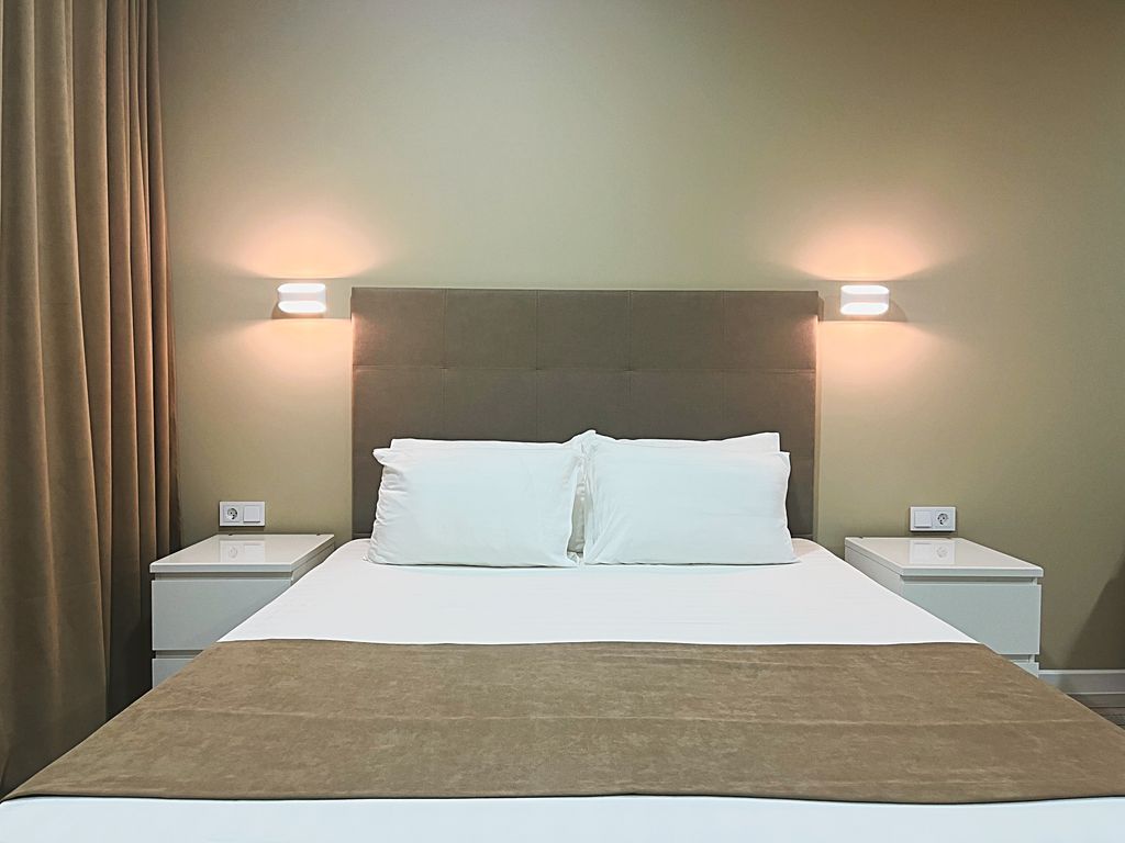 Бутик-отель МоеЛето — Семейный номер с террасой и видом на море на втором этаже №3