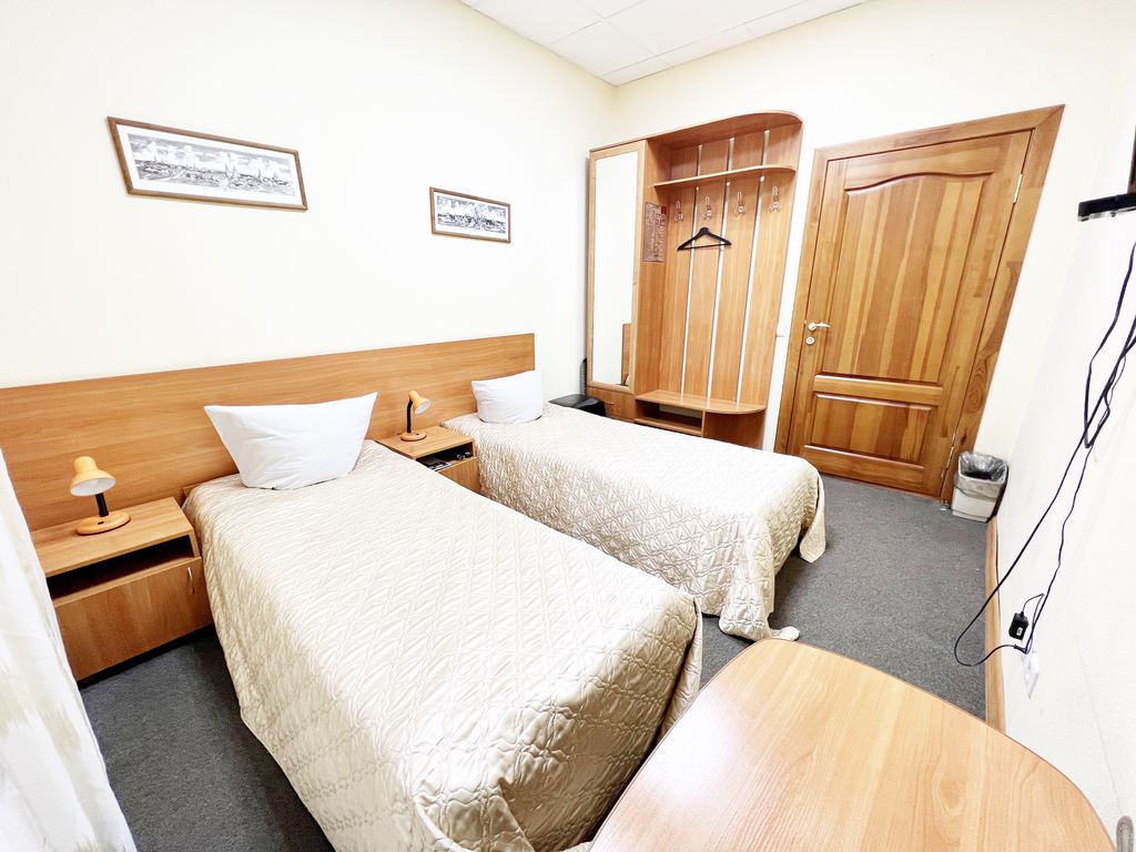 Вятские Улочки на Горького — Двухместный номер с 2 отдельными кроватями эконом