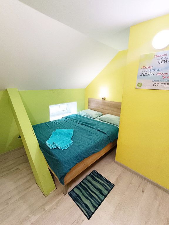 Золотой Клевер — Двухместный номер с 1 кроватью бюджетный