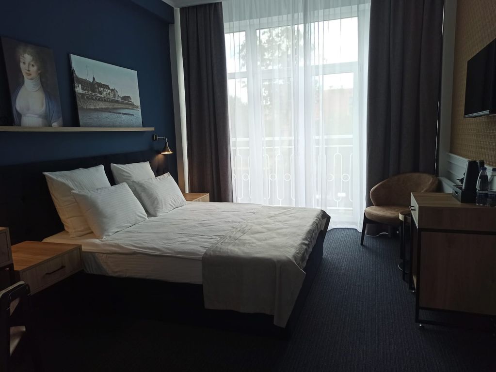 Королева Луиза — Двухместный номер с 1 кроватью с видом на город