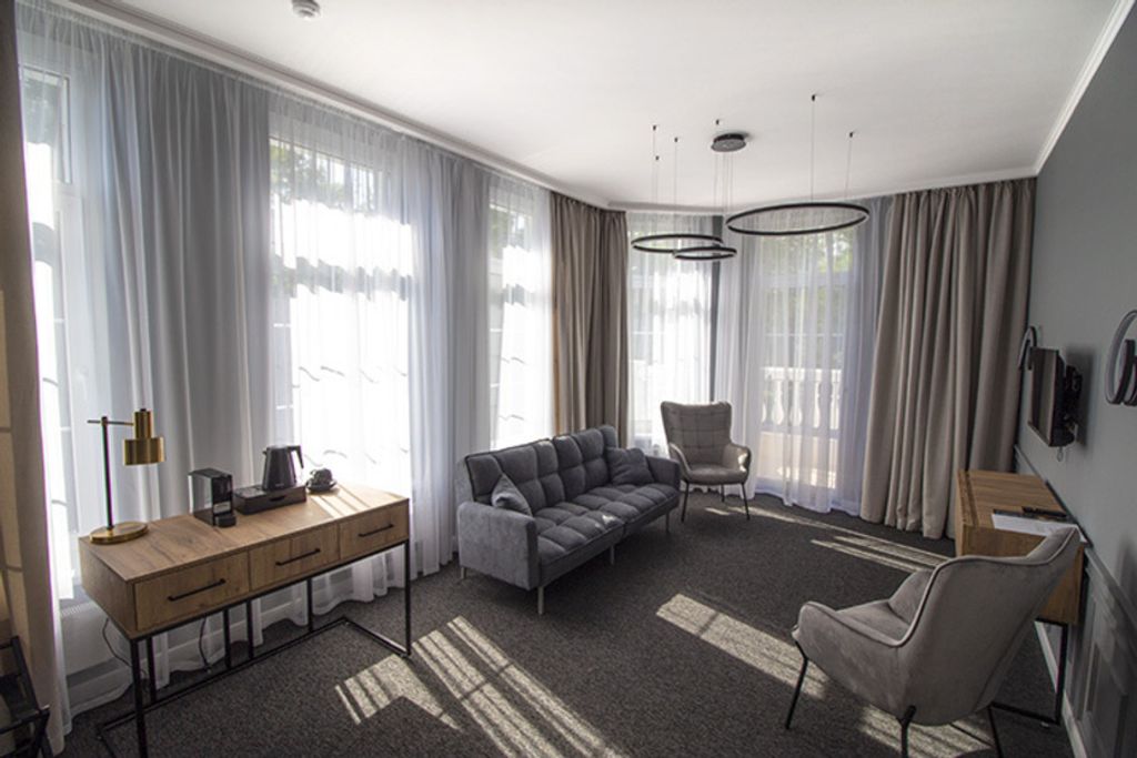 Королева Луиза — Двухместный номер с 1 кроватью сьют с видом на парк