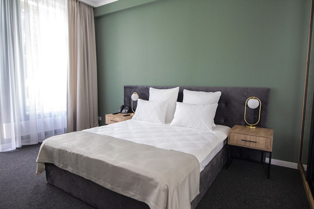 Королева Луиза — Двухместный номер с 1 кроватью люкс с видом на город