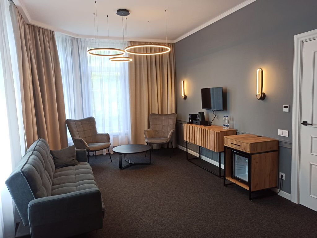 Королева Луиза — Двухместный номер с 1 кроватью люкс с видом на парк