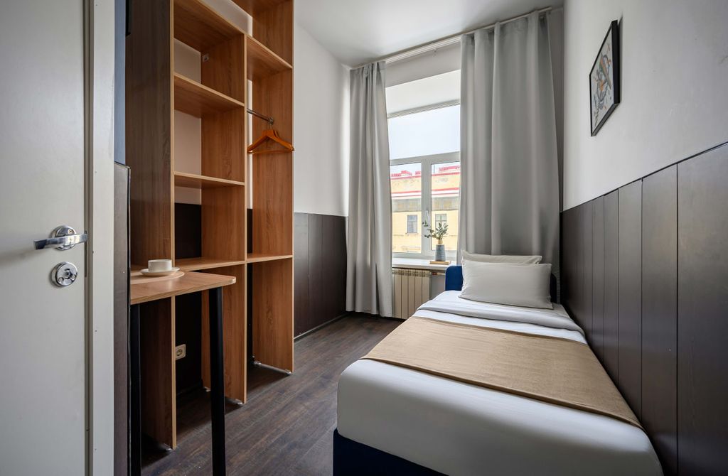 РиверСайд Невский — Одноместный номер стандарт с видом на город