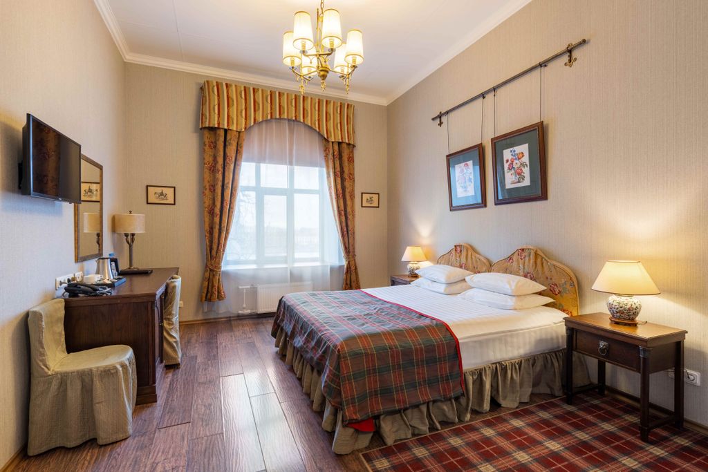 Ланкастер Корт — Двухместный номер с 1 кроватью улучшенный с видом на город