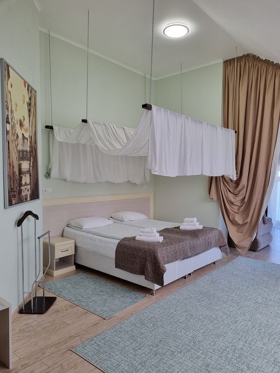 Золотая миля — Двухместный номер с 1 кроватью люкс с видом на море