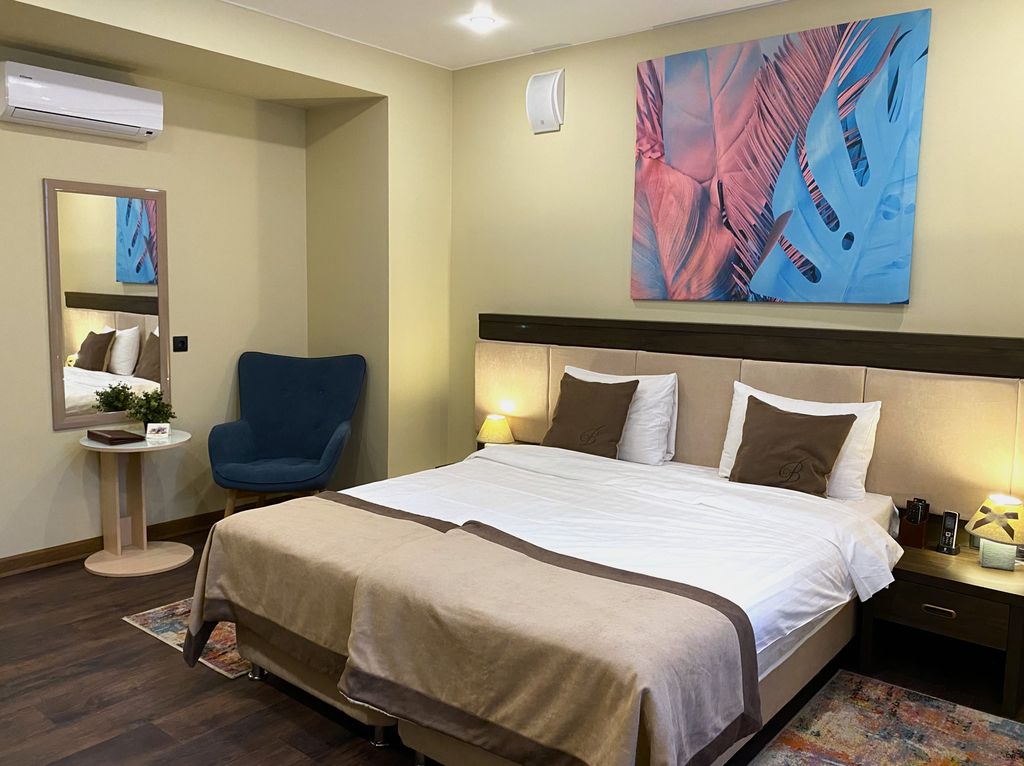 Багратион — Двухместный номер с 1 кроватью люкс с сауной