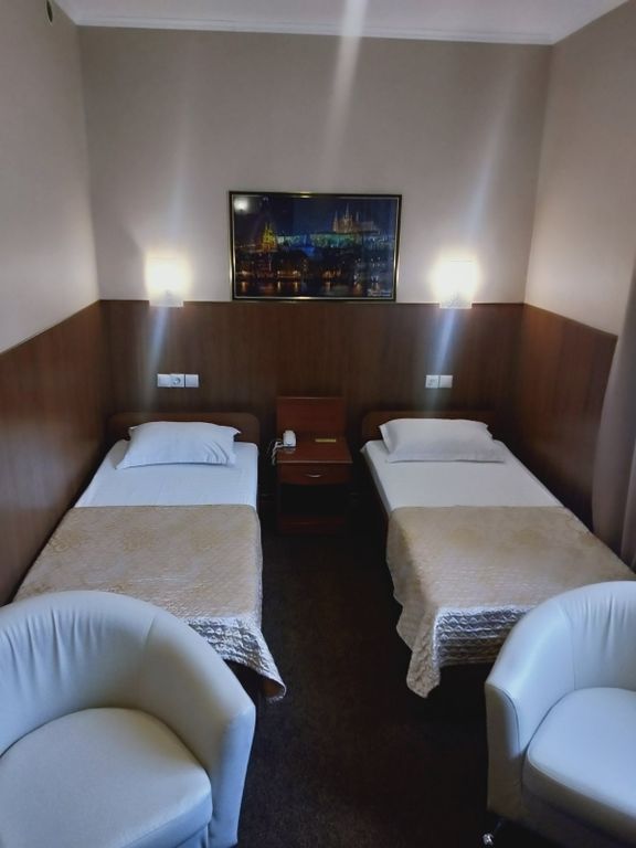 Прага — Двухместный номер с 2 отдельными кроватями стандарт