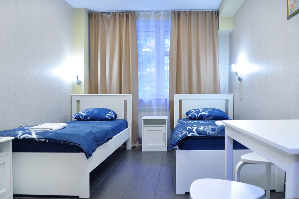 Ладомир на Каховке — Двухместный номер с 2 отдельными кроватями эконом