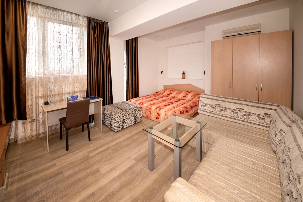 Турист — Двухместный номер с 1 кроватью высшей категории студия Модерн