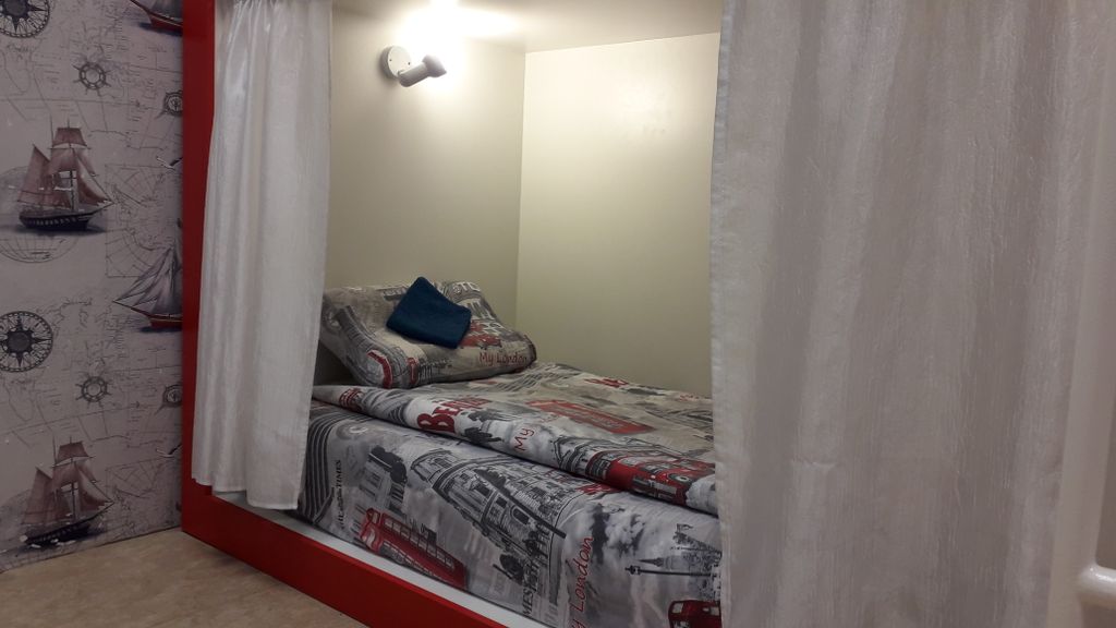 Лондон — Многоместный женский номер нижнее койко-место