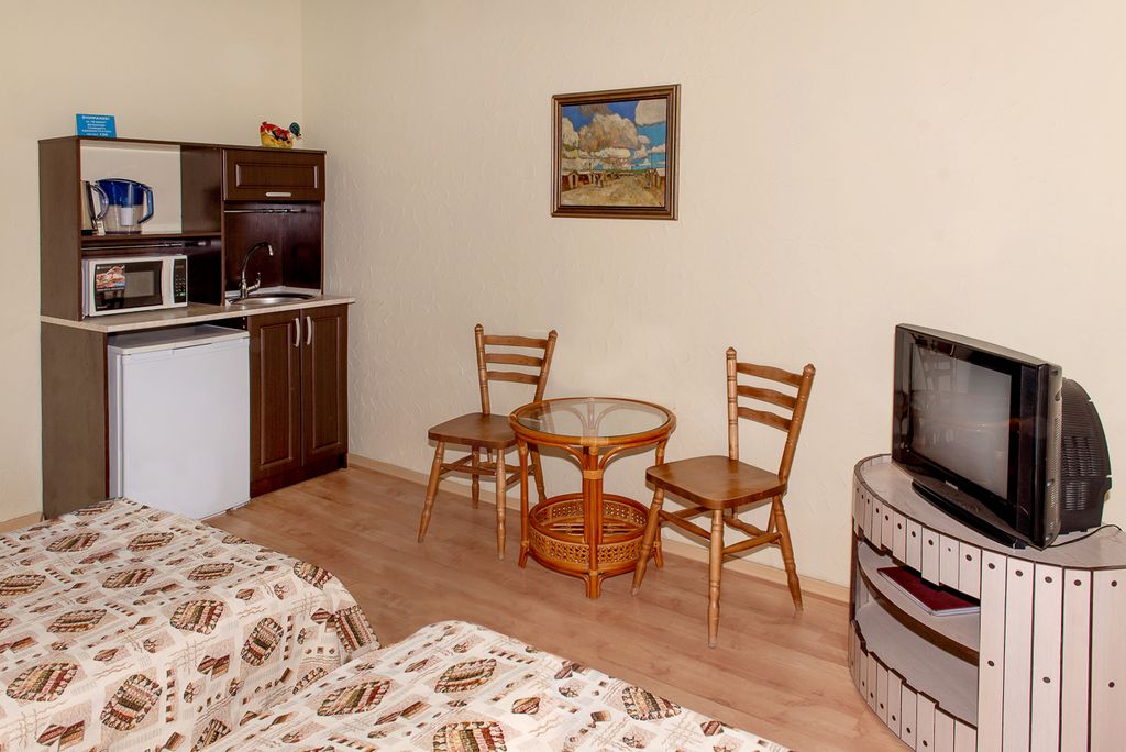 Турист — Двухместный номер с 2 отдельными кроватями Хуторок