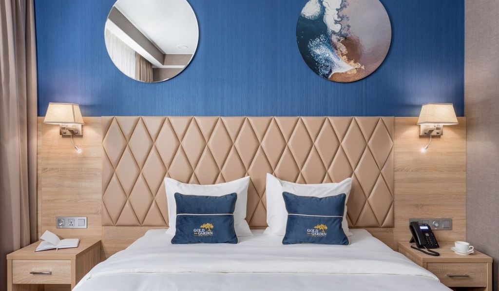 Gold Inn Garden — Двухместный номер с 1 кроватью или 2 отдельными кроватями стандарт с балконом