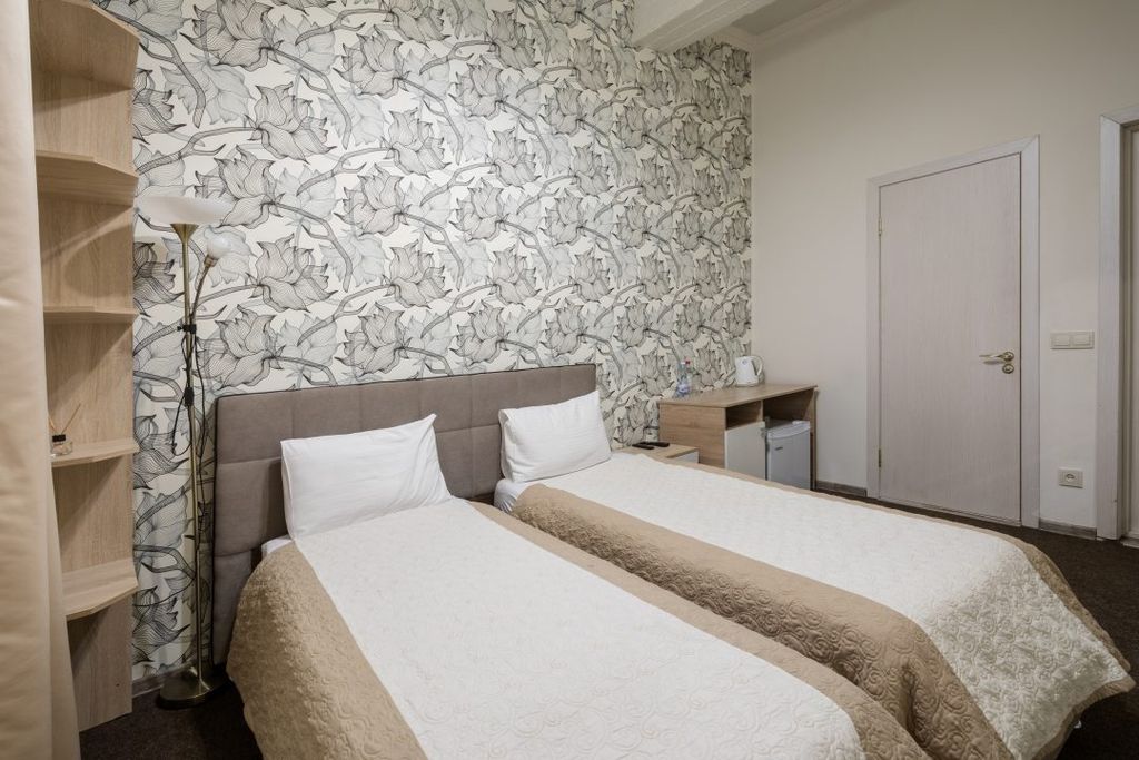 Бегемот Маяковская — Двухместный номер с 2 отдельными кроватями стандарт