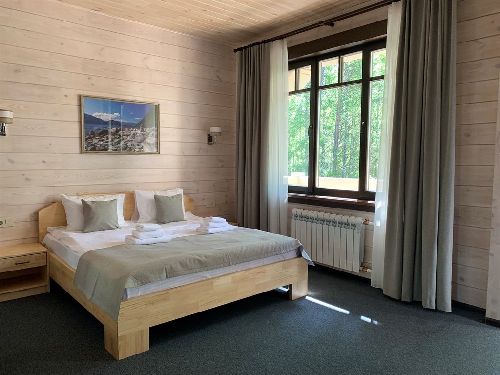 Олимп-парк — Двухместный номер с 1 кроватью люкс комфорт