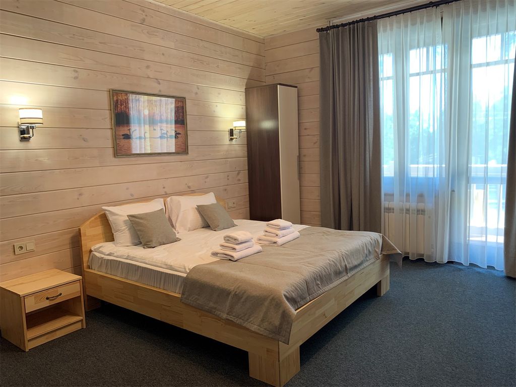 Олимп-парк — Двухместный номер с 1 кроватью делюкс