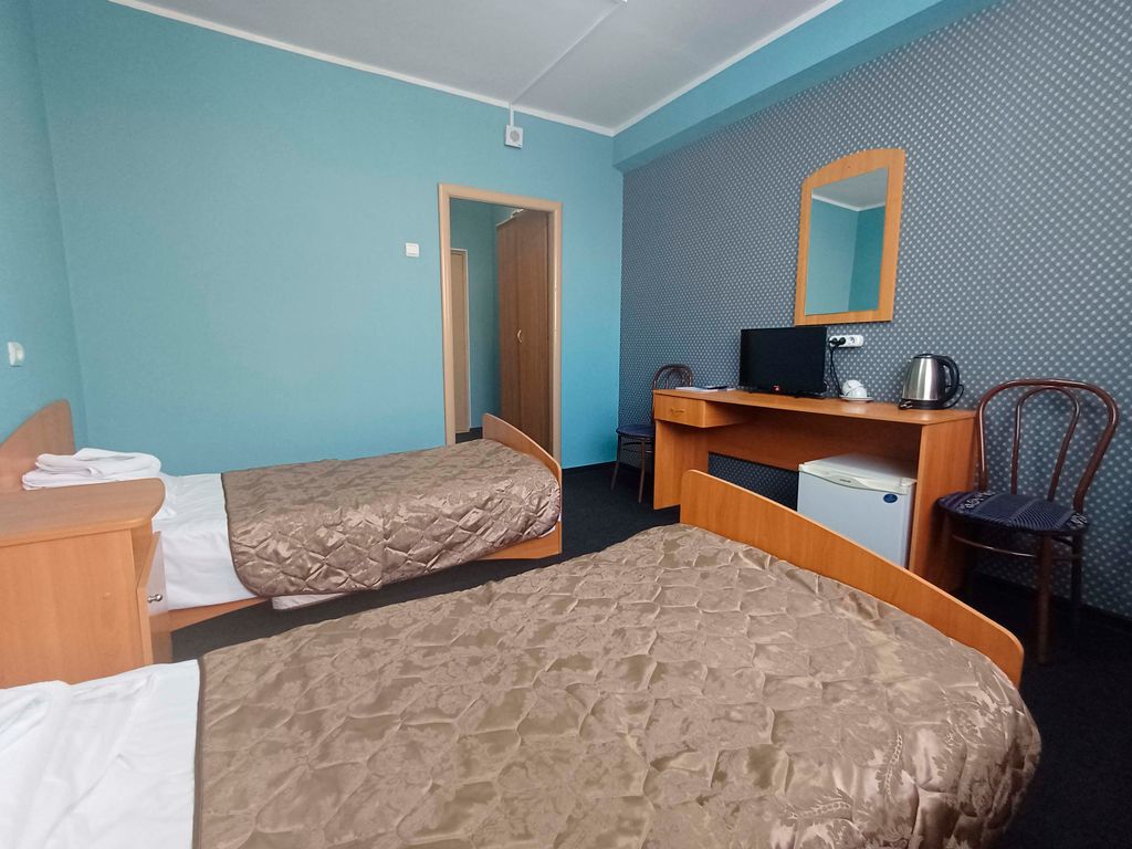 Металлург — Двухместный номер с 2 отдельными кроватями эконом