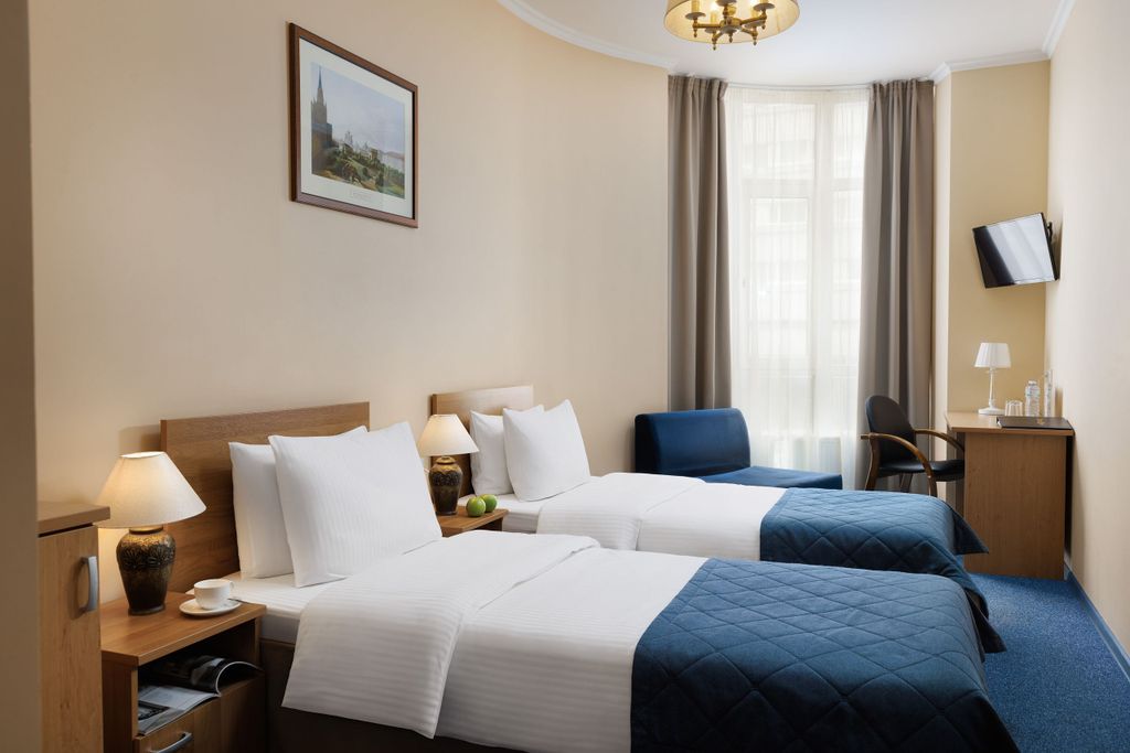 Малетон — Двухместный номер с 2 отдельными кроватями double twin