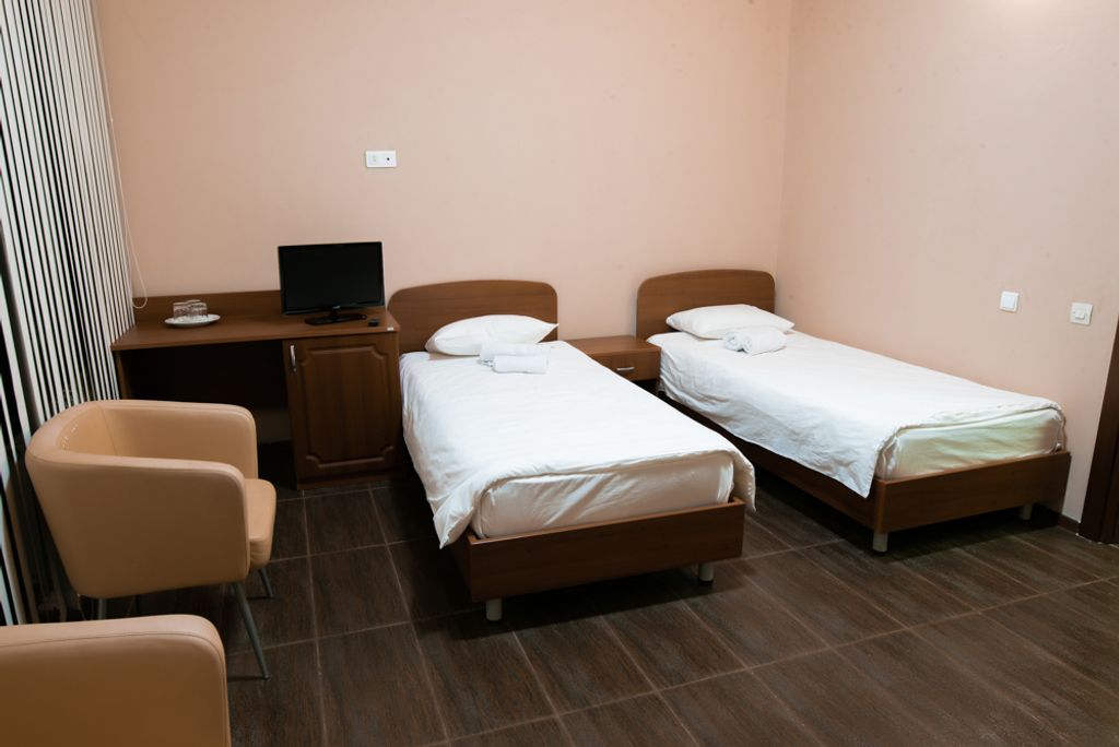 Азалия на Аграрной — Двухместный номер с 2 отдельными кроватями стандарт +