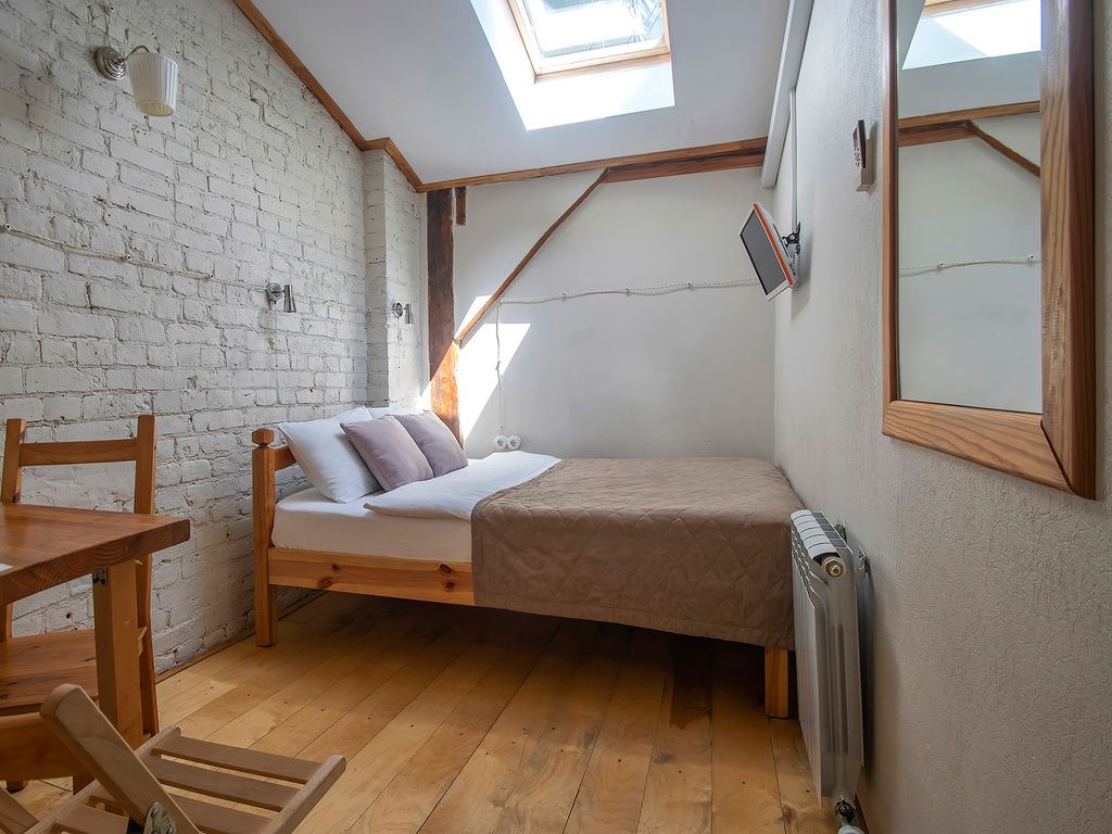 Чистопрудный — Двухместный номер с 1 кроватью мансарда