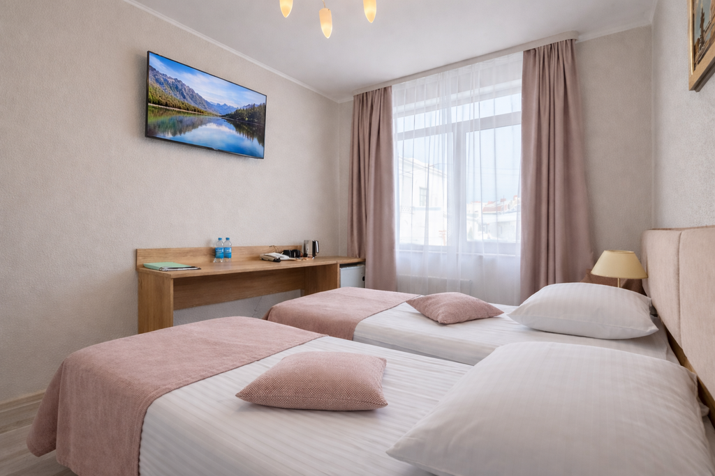 Kaunis — Двухместный номер с 2 отдельными кроватями или 1 двуспальной кроватью стандарт