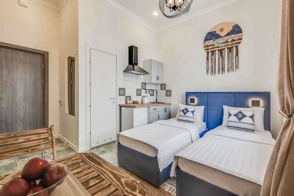 Sokroma Гиперборея — Двухместный номер с 2 отдельными кроватями или c одной большой кроватью стандартный студио