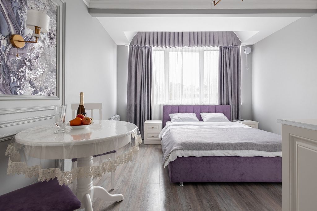 Ривьера Арт — Двухместный номер с 1 кроватью или с двумя раздельными апартаменты с видом на речку