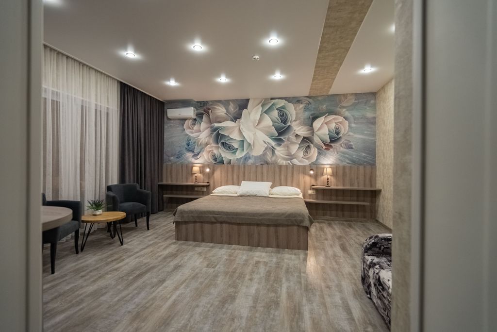 Барин — Двухместный номер с 1 кроватью джуниор сьют с балконом и видом на море