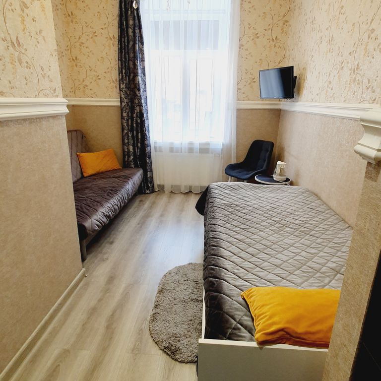 Грибоедов Хаус — Одноместный номер эконом с видом на город