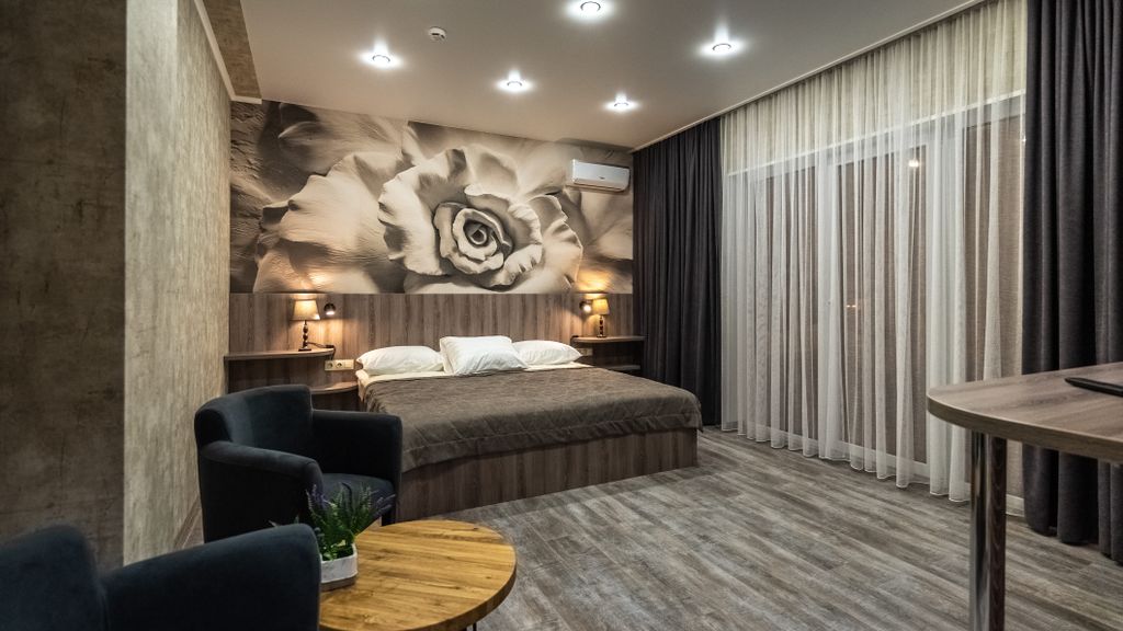 Барин — Двухместный номер с 1 кроватью стандартный с балконом и видом на море