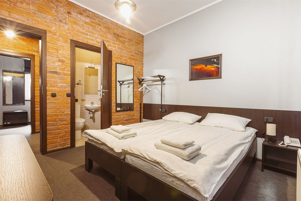 Коперник — Двухместный номер с 2 отдельными кроватями твин