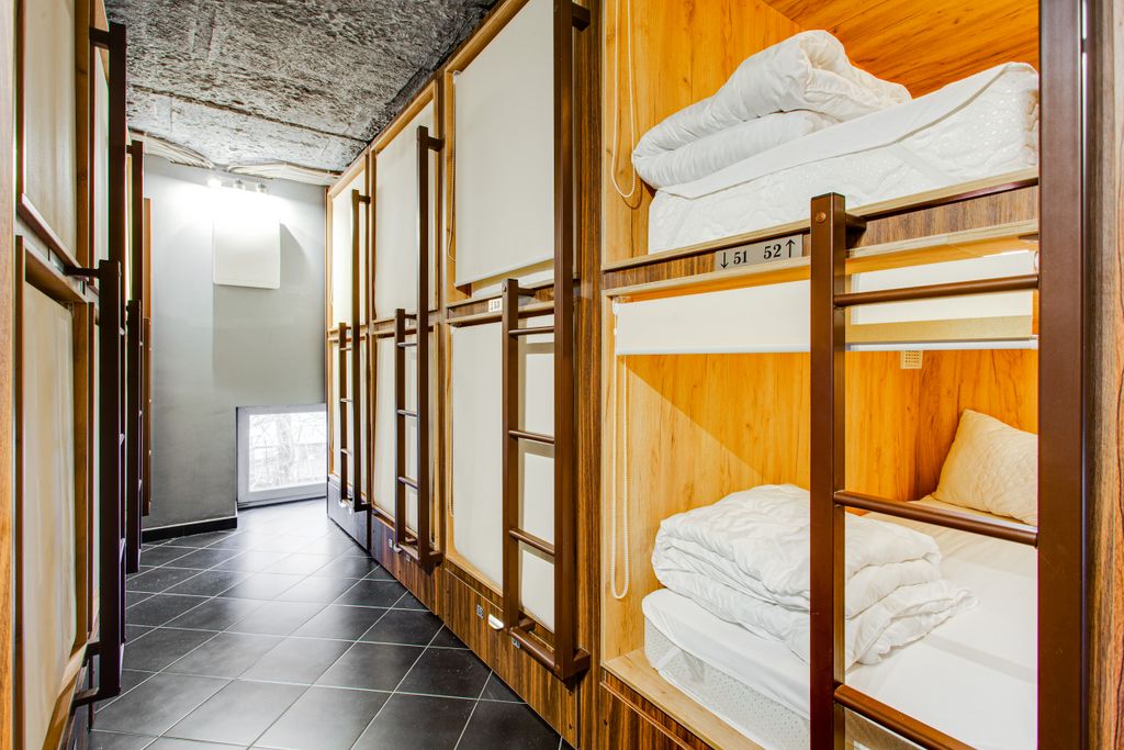 Багратион — Многоместный смешанный номер капсула в общем 12-ти местном номере