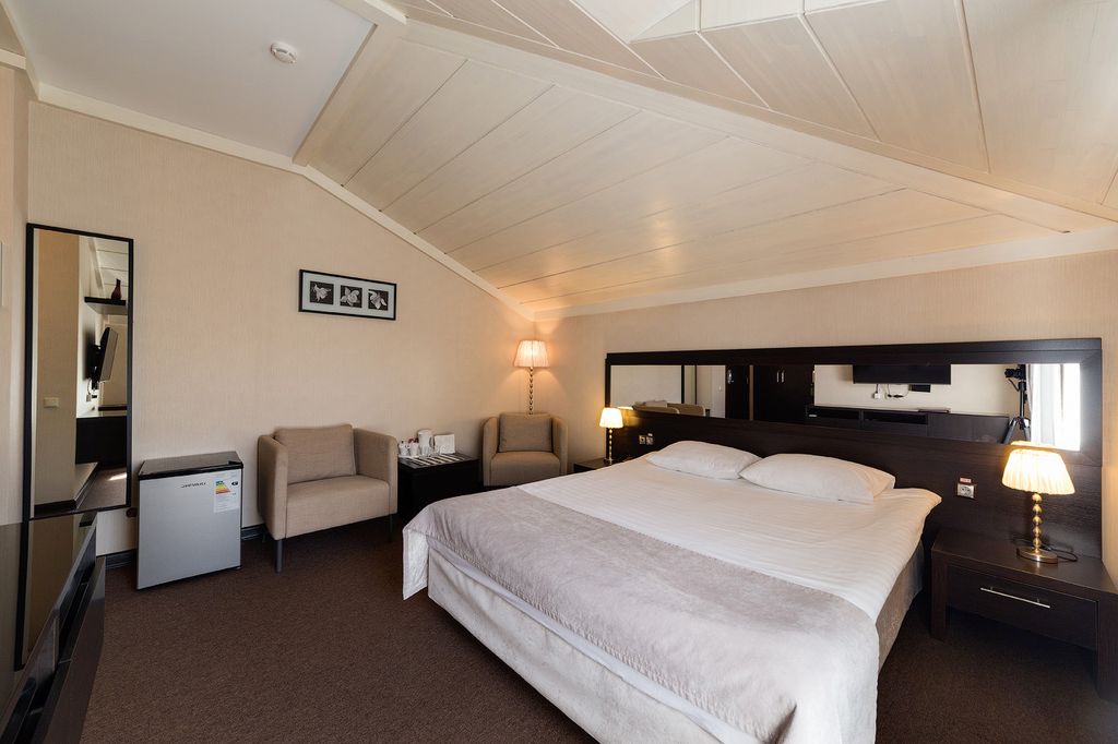 Паркофф — Двухместный номер с 1 кроватью мансарда