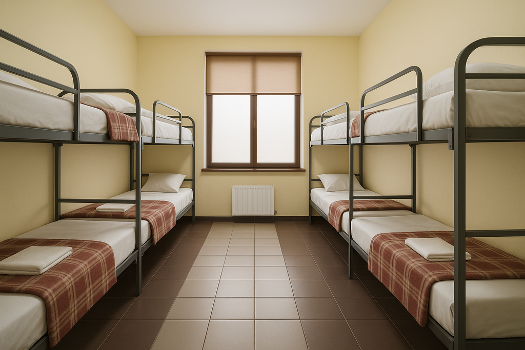 Комфорт — Многоместный смешанный номер стандарт (Мужской номер)