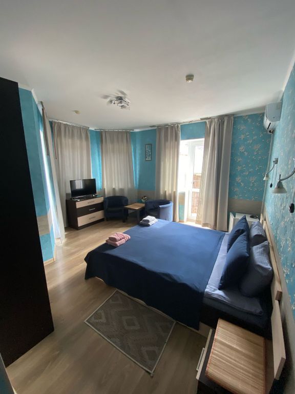 Серебряный ключ — Двухместный номер с 1 кроватью Улучшенный с балконом