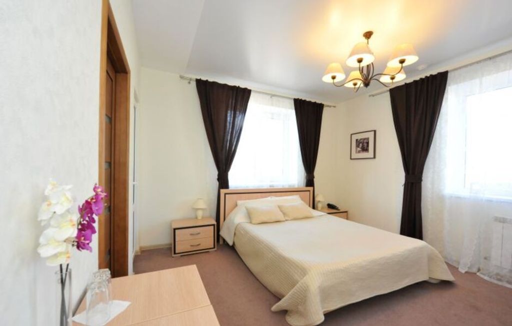 Мотостоп — Двухместный номер с 1 кроватью комфорт №103, 104, 202, 206