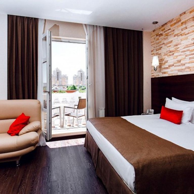 Villa Marina — Двухместный номер с 1 кроватью или с 2 раздельными кроватями комфорт с балконом