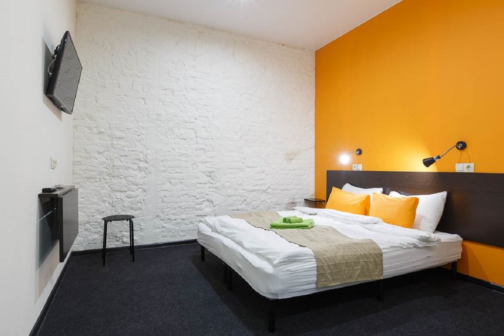 Станция M19 — Двухместный номер с 1 кроватью или 2 раздельными бюджетный без окна