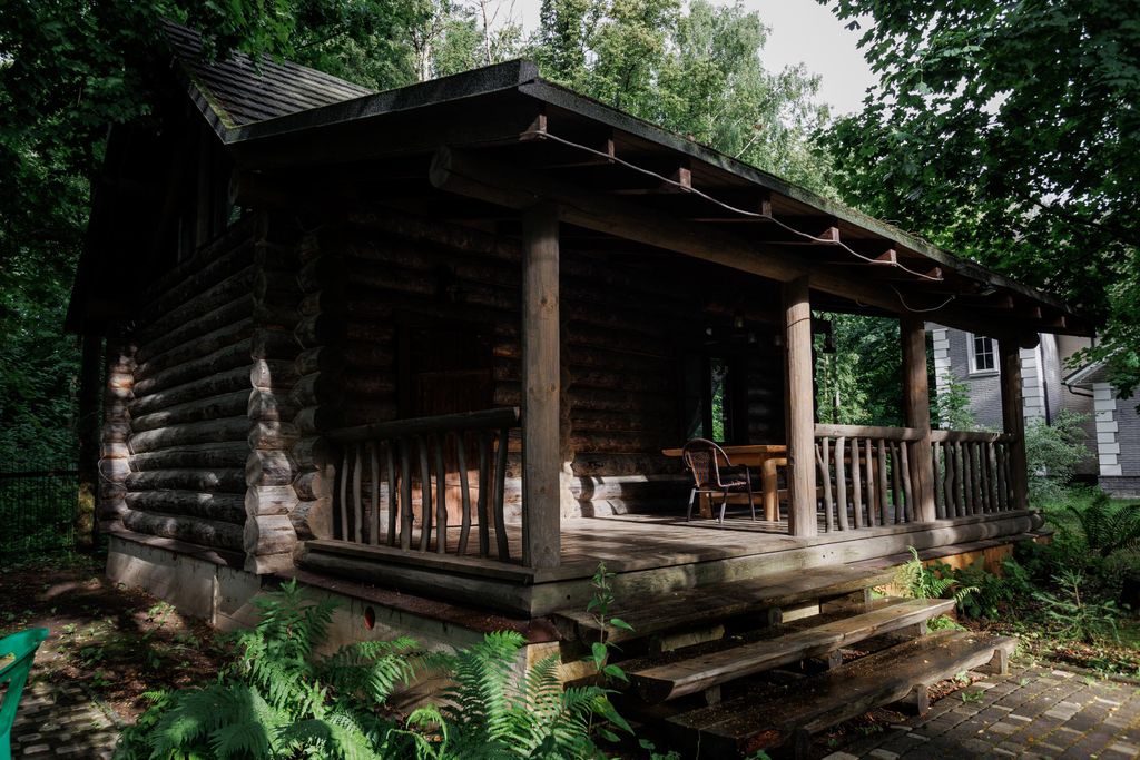 4 Сезона — Четырёхместный номер эко-коттедж