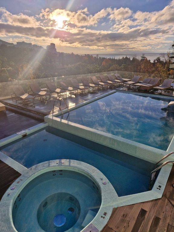 Рановский Парк — Двухместный номер с 1 кроватью Комфорт видовой с балконом