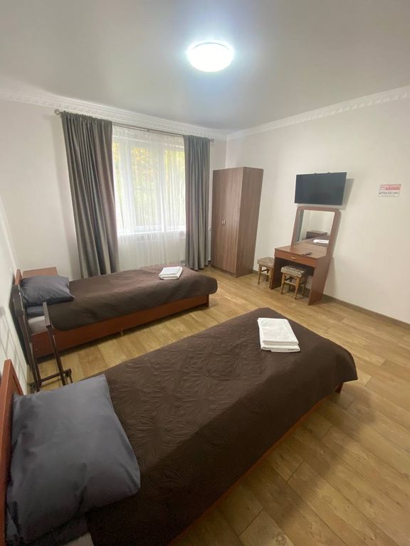 Архыз Триумф — Двухместный номер с 2 отдельными кроватями стандарт с видом на горы