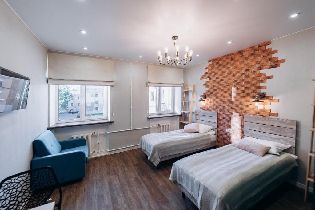 Oversize Piter — Двухместный номер с 2 отдельными кроватями Двухместный номер с двумя раздельными кроватями