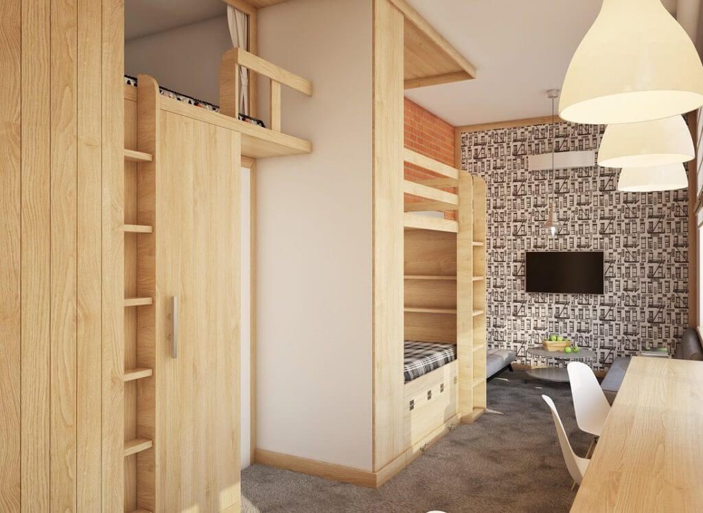 KoikaGo — Многоместный смешанный номер кровать в 9-местном номере Стокгольм