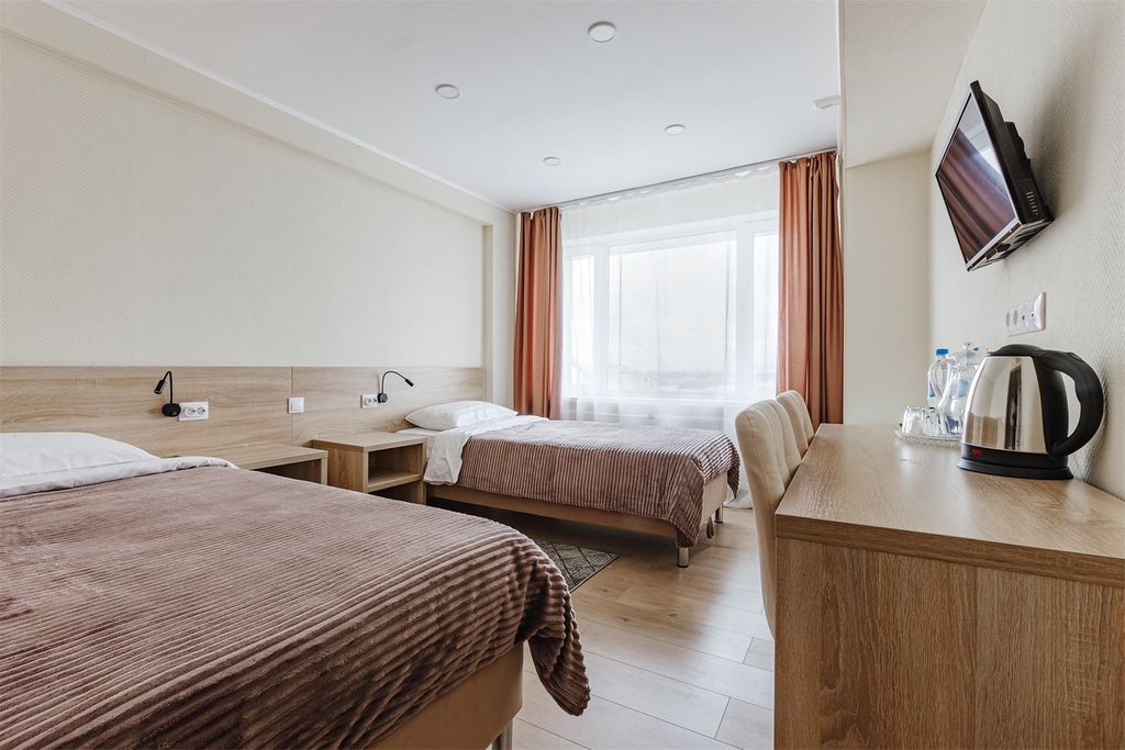 Заря — Двухместный номер с 2 отдельными кроватями комфорт